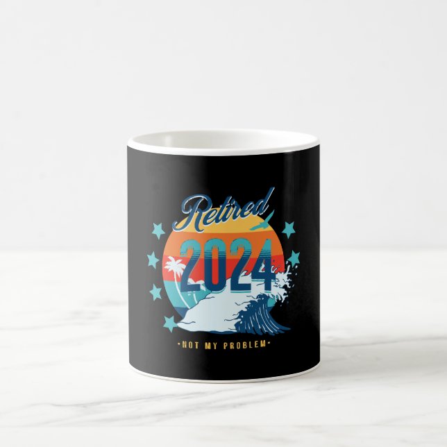 Officiellt pensionerad 2024 kaffemugg (Center)