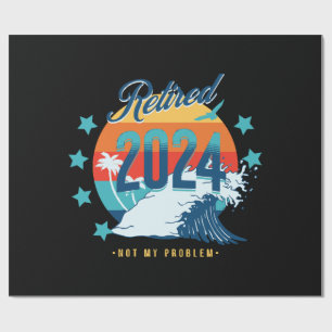 Officiellt pensionerad 2024 presentpapper