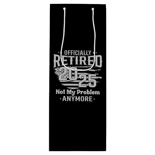 Officiellt pensionerad 2025, inte längre mitt prob (Framsidan)