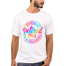 Officiellt pensionerad 2026 T-shirt