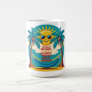 Officiellt pensionerad från Funny Pension Kaffemugg