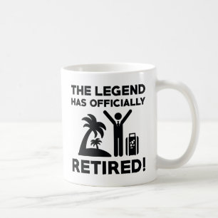 Officiellt Pensionerad Kaffemugg