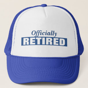 Officiellt pensionerad keps