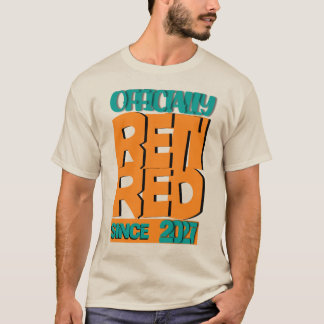 Officiellt Pensionerad Sedan 2027 Rolig Pension T Shirt