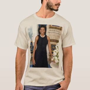 Officiellt porträtt av den första damen Michelle T Shirt