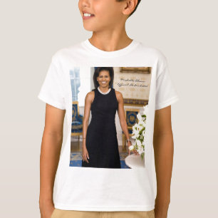 Officiellt porträtt av den första damen Michelle Tee