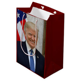 Officiellt porträtt av Donald Trump som Vita huset