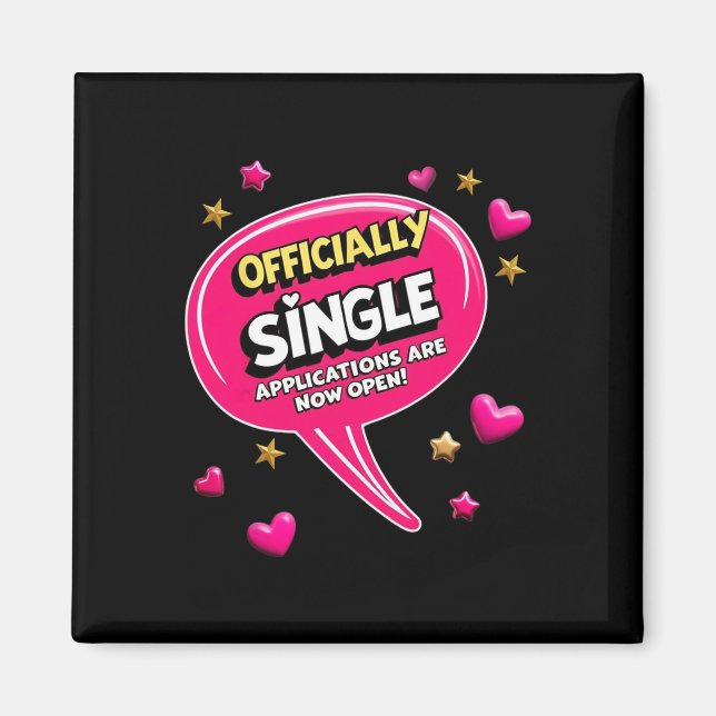 Officiellt singel – Ansökningar är nu öppna! Val Magnet (Framsidan)