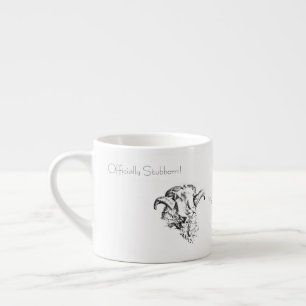Officiellt stubborn Ram Sheep Head Coffee Mugg Kop Espressomugg