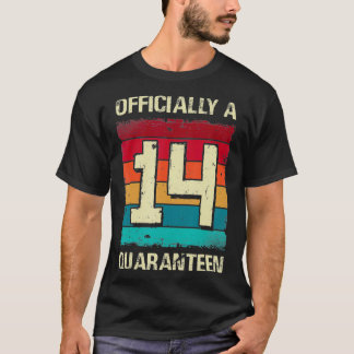 Officiellt Tonåring en kvarts 14 födelsedagar i kv T Shirt