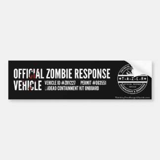 Officiellt zombie-svarfordon bildekal