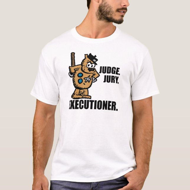 Offisa Pupp: "Domare, jurist, verkställande direkt T Shirt (Framsida)