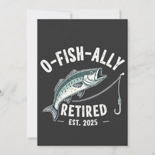 Offishally Retrött est 2025 Fisher Pappa Pension Julkort