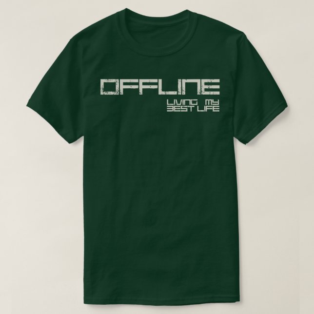 OFFLINE 1 T SHIRT (Design framsida)