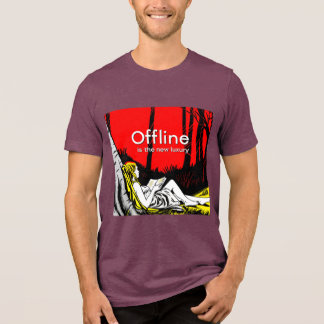 Offline Är Den Nya Lyxen T Shirt