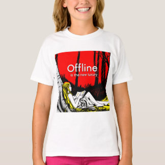 Offline Är Den Nya Lyxen T Shirt