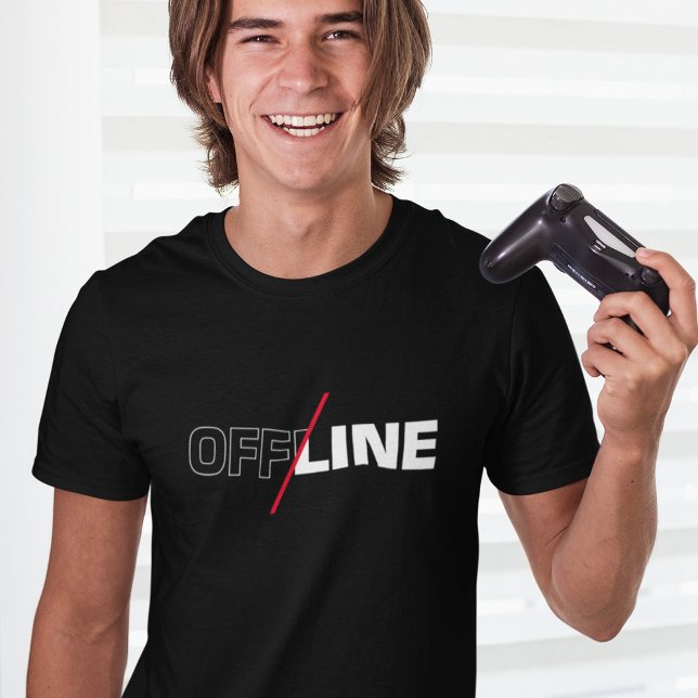 Offline | Geek Humor T-Shirt (Skapare uppladdad)