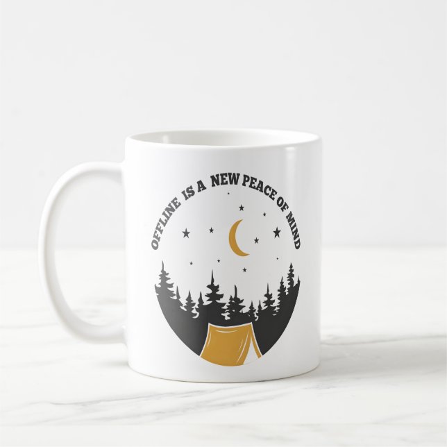 Offline Sinnesfrid Månen Camp Kaffemugg (Vänster)