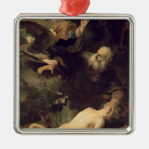Offret av Abraham, 1635 Julgransprydnad Metall