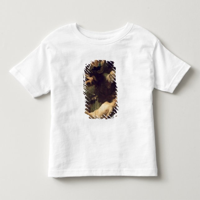 Offret av Abraham, 1635 Tee (Framsida)