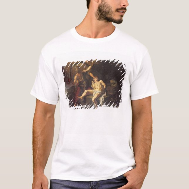 Offret av Isaac, 1616 Tee (Framsida)
