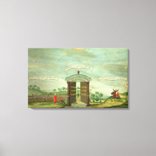 Offret av Isaac Canvastryck