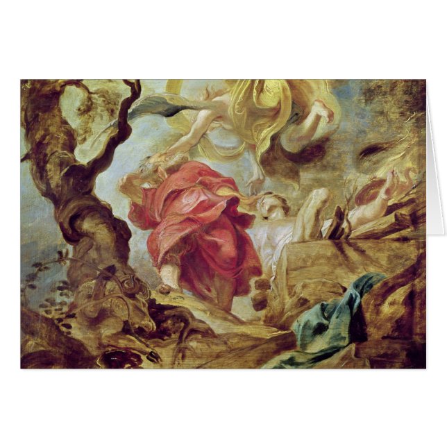Offret av Isaac Hälsningskort (Framsidan Horizontal)