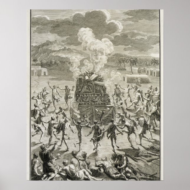 offret för Quitchi-Manitou eller Underbaren Spi Poster (Framsidan)