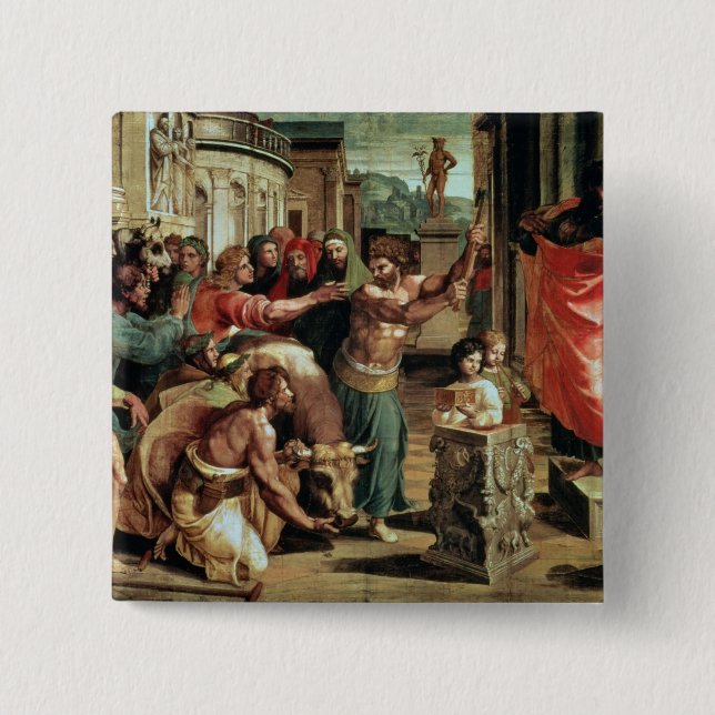 Offret på Lystra (tecknaden för Sistinen C Knapp (Framsida)