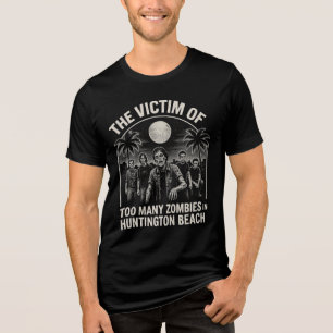 Offret till för många zombies i HB T Shirt