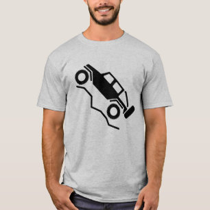 Offroad 4 wd Sten Crawling Logotyp T Shirt
