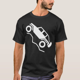 Offroad 4 wd Sten Crawling Logotyp T Shirt