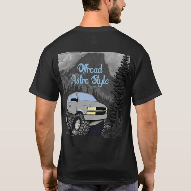 Offroad Astro Stil T Shirt (Baksida)