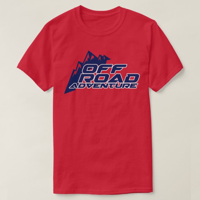 OffRoad Äventyr 4WD T T Shirt (Design framsida)