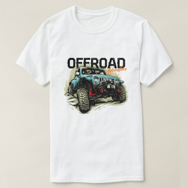 Offroad Äventyr T Shirt (Design framsida)