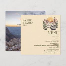 Offroad Canyon lite Bröllop Meny