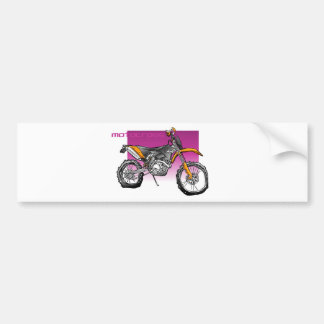 offroad cykelmotorcross bildekal