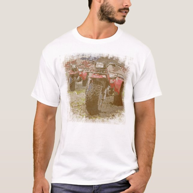 Offroad cyklar all Terrain för ATC bekymrad Grunge Tröja (Framsida)