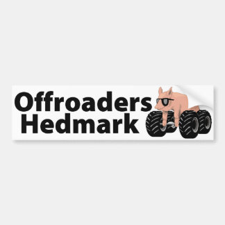 Offroaders Hedmark - bildekalvit Bildekal
