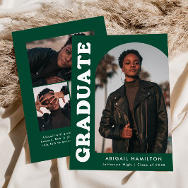 Offset Arch Grönt 4 Photo Studenten Meddelande