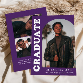 Offset Arch Lila 4 Photo Studenten Meddelande