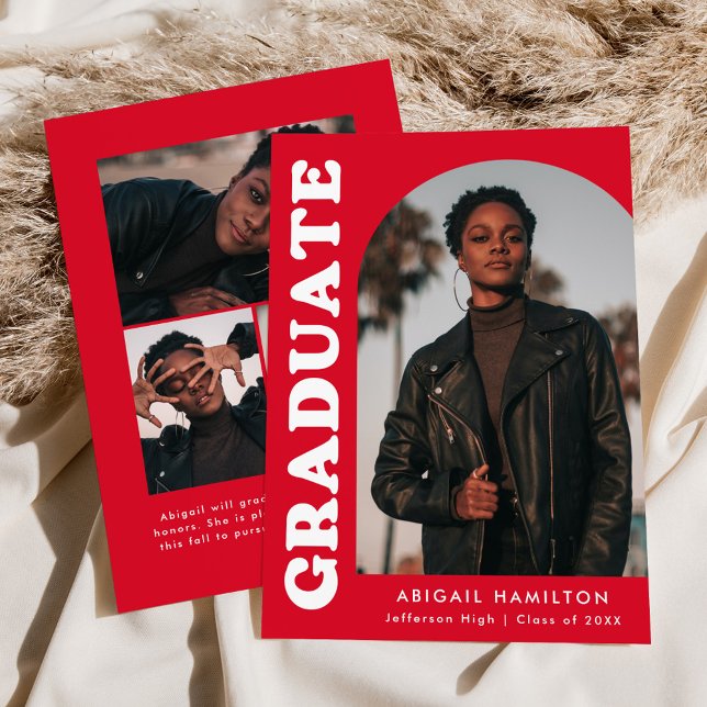 Offset Arch Red 4 Photo Studenten Meddelande (Skapare uppladdad)