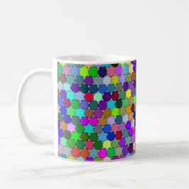 Offset Hexagons 11oz Mugg