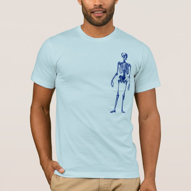 offset- skelett tee shirt (Framsida)