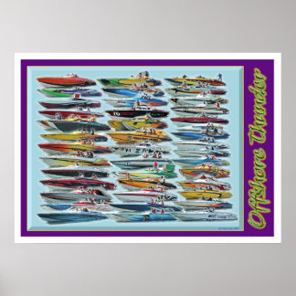 Offshore Thunder Poster