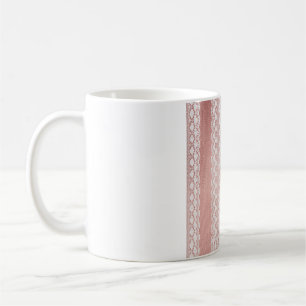 OffWhite Snöre på Metallic Ro Golden Trasa Text u Kaffemugg