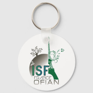 Ofian/ISF frankrikekeychains Nyckelring