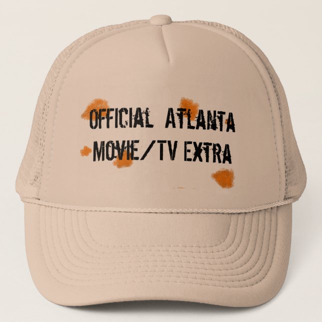Oficial Atlanta extrahatt Truckerkeps (Framsida)