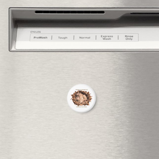 OFILTERAD KRAFT - Jambo schimpansen Magnet (In Situ (Dishwasher))