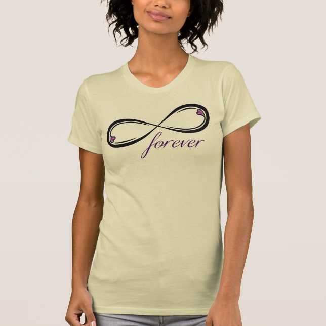Ofinity Heart Forever T Shirt (Framsida)